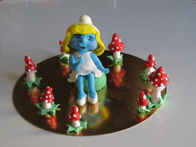 דרדסית מבצק סוכר