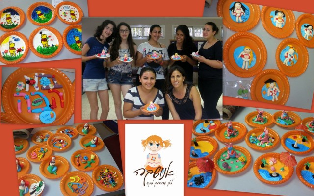 קורס פיסול בבצק סוכר לנערות