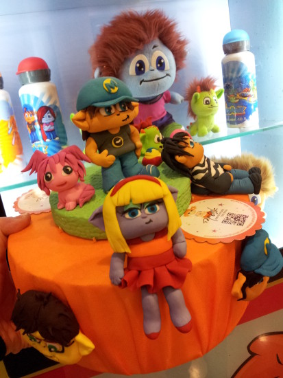 דמויות של מיקמק מבצק סוכר