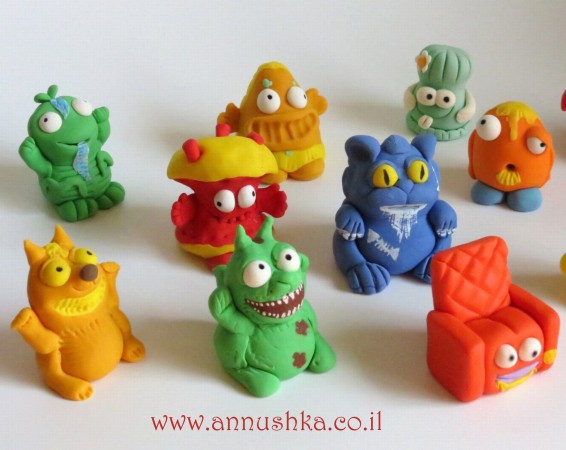 זבלונים מבצק סוכר