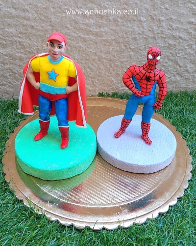 יובל המבולבל וספיידרמן מבצק סוכר